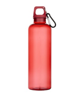 Bidon de 750 ml de plastico reciclado con certificado RCS y mosqueton Oregon
