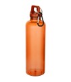 Bidon de 750 ml de plastico reciclado con certificado RCS y mosqueton Oregon