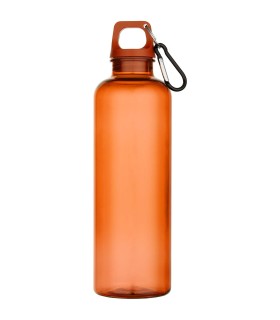 Bidon de 750 ml de plastico reciclado con certificado RCS y mosqueton Oregon
