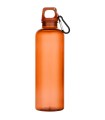 Bidon de 750 ml de plastico reciclado con certificado RCS y mosqueton Oregon