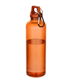 Bidon de 750 ml de plastico reciclado con certificado RCS y mosqueton Oregon