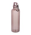 Bidon de 750 ml de plastico reciclado con certificado RCS y mosqueton Oregon