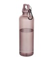 Bidon de 750 ml de plastico reciclado con certificado RCS y mosqueton Oregon