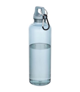 Bidon de 750 ml de plastico reciclado con certificado RCS y mosqueton Oregon