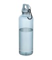 Bidon de 750 ml de plastico reciclado con certificado RCS y mosqueton Oregon