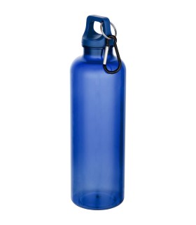 Bidon de 750 ml de plastico reciclado con certificado RCS y mosqueton Oregon