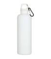 Botella de 750 ml con mosqueton en color liso de plastico reciclado con certificado RCS Oregon