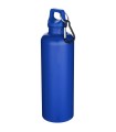 Botella de 750 ml con mosqueton en color liso de plastico reciclado con certificado RCS Oregon
