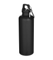 Botella de 750 ml con mosqueton en color liso de plastico reciclado con certificado RCS Oregon