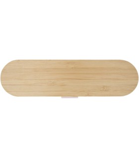 Set de cubiertos con tapa de bambu Runa