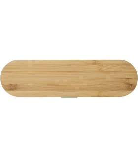 Set de cubiertos con tapa de bambu Runa
