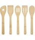 Set de utensilios de cocina de bambu Tala