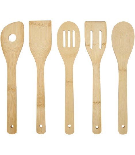 Set de utensilios de cocina de bambu Tala