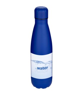 Bidon de 750 ml de acero inoxidable reciclado con certificado RCS de una sola pared Cove