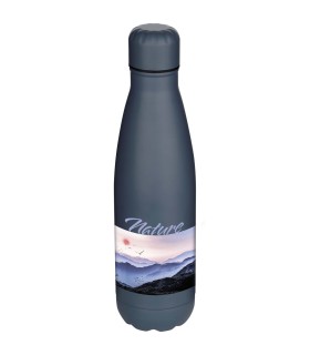Bidon de 750 ml de acero inoxidable reciclado con certificado RCS de una sola pared Cove