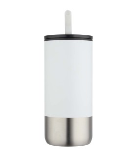 Vaso con aislamiento de 480 ml con certificado RCS y pajita Grayson