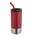 Vaso con aislamiento de 480 ml con certificado RCS y pajita Grayson