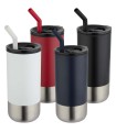 Vaso con aislamiento de 480 ml con certificado RCS y pajita Grayson