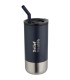 Vaso con aislamiento de 480 ml con certificado RCS y pajita Grayson