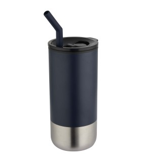 Vaso con aislamiento de 480 ml con certificado RCS y pajita Grayson