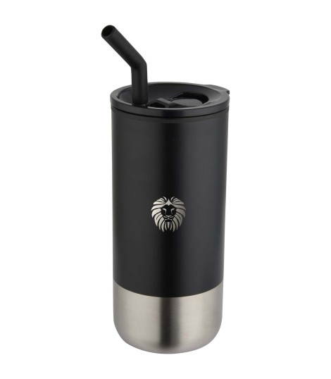 Vaso con aislamiento de 480 ml con certificado RCS y pajita Grayson