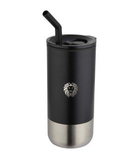 Vaso con aislamiento de 480 ml con certificado RCS y pajita Grayson
