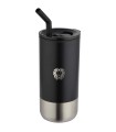 Vaso con aislamiento de 480 ml con certificado RCS y pajita Grayson