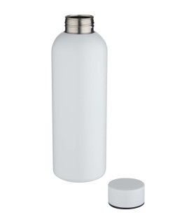 Botella de agua de 750 ml de acero inoxidable reciclado con pared simple y certificado RCS Spring