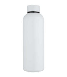 Botella de agua de 750 ml de acero inoxidable reciclado con pared simple y certificado RCS Spring