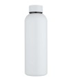 Botella de agua de 750 ml de acero inoxidable reciclado con pared simple y certificado RCS Spring