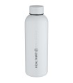 Botella de agua de 750 ml de acero inoxidable reciclado con pared simple y certificado RCS Spring
