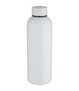 Botella de agua de 750 ml de acero inoxidable reciclado con pared simple y certificado RCS Spring