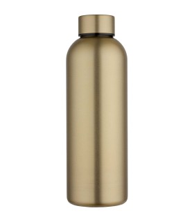 Botella de agua de 750 ml de acero inoxidable reciclado con pared simple y certificado RCS Spring