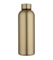 Botella de agua de 750 ml de acero inoxidable reciclado con pared simple y certificado RCS Spring