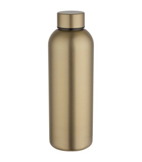 Botella de agua de 750 ml de acero inoxidable reciclado con pared simple y certificado RCS Spring