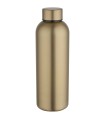 Botella de agua de 750 ml de acero inoxidable reciclado con pared simple y certificado RCS Spring