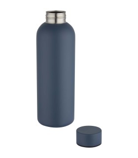 Botella de agua de 750 ml de acero inoxidable reciclado con pared simple y certificado RCS Spring