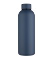 Botella de agua de 750 ml de acero inoxidable reciclado con pared simple y certificado RCS Spring