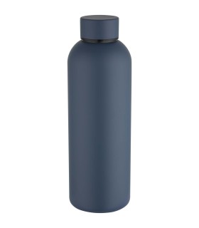 Botella de agua de 750 ml de acero inoxidable reciclado con pared simple y certificado RCS Spring