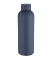 Botella de agua de 750 ml de acero inoxidable reciclado con pared simple y certificado RCS Spring