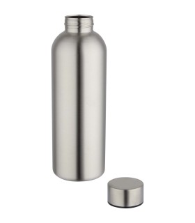 Botella de agua de 750 ml de acero inoxidable reciclado con pared simple y certificado RCS Spring