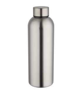 Botella de agua de 750 ml de acero inoxidable reciclado con pared simple y certificado RCS Spring