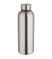 Botella de agua de 750 ml de acero inoxidable reciclado con pared simple y certificado RCS Spring