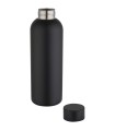 Botella de agua de 750 ml de acero inoxidable reciclado con pared simple y certificado RCS Spring
