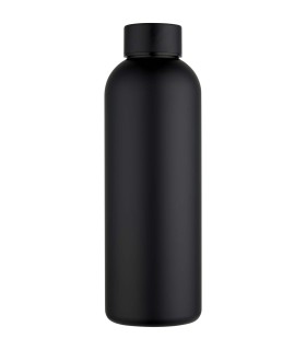 Botella de agua de 750 ml de acero inoxidable reciclado con pared simple y certificado RCS Spring