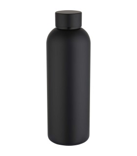 Botella de agua de 750 ml de acero inoxidable reciclado con pared simple y certificado RCS Spring