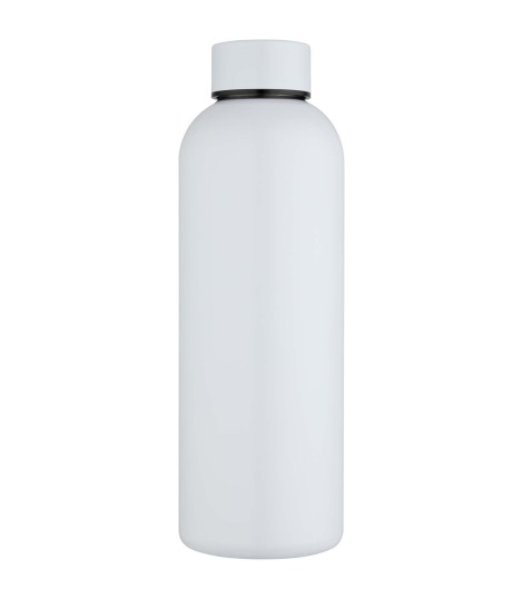 Botella de agua de 750 ml de acero inoxidable reciclado con pared simple para sublimacion y con certificado RCS Spring