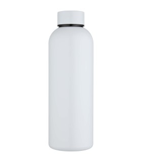 Botella de agua de 750 ml de acero inoxidable reciclado con pared simple para sublimacion y con certificado RCS Spring