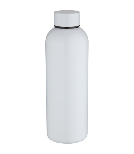 Botella de agua de 750 ml de acero inoxidable reciclado con pared simple para sublimacion y con certificado RCS Spring
