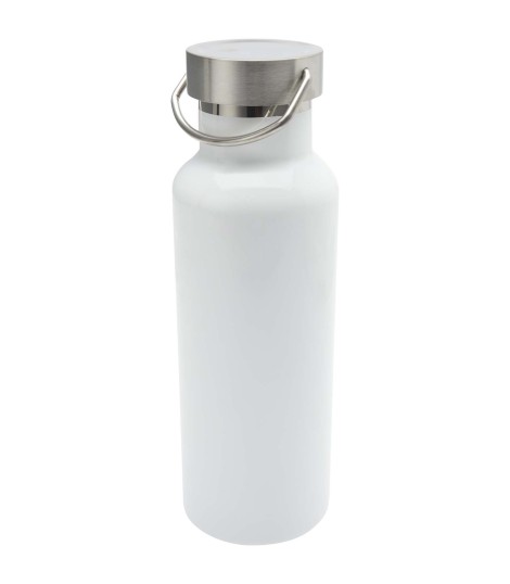 Botella de agua de 500 ml de acero inoxidable reciclado con aislamiento para sublimacion con certificado RCS Thor